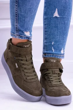 Online Big Star Shoes Big Star Sneakersy Trampki Khaki BB274648