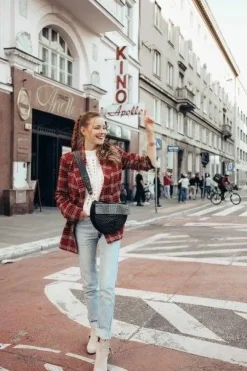 Damskie Boto Botki Damskie Kowbojki Beżowe Agnes