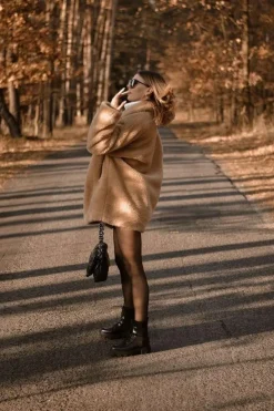 Damskie Damskie buty S.Barski Botki Damskie Workery Ze Skarpetą Sznurowane Czarne My Need