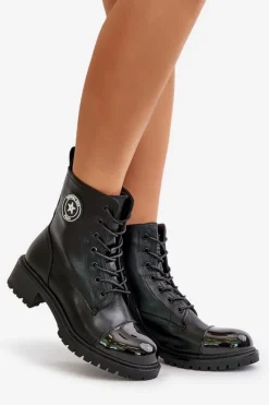 Online Boto Botki Workery Na Zamek Ocieplane Czarne Soratta