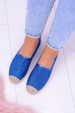 Clearance Boto Brokatowe Espadryle Lu Boo Chabrowe