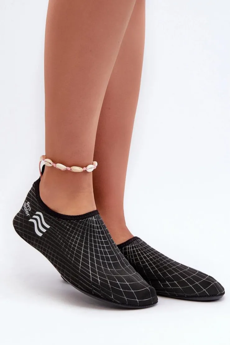 Damskie Boto Buty Do Wody Damskie PROWATER PRO-24-48-051L Czarne