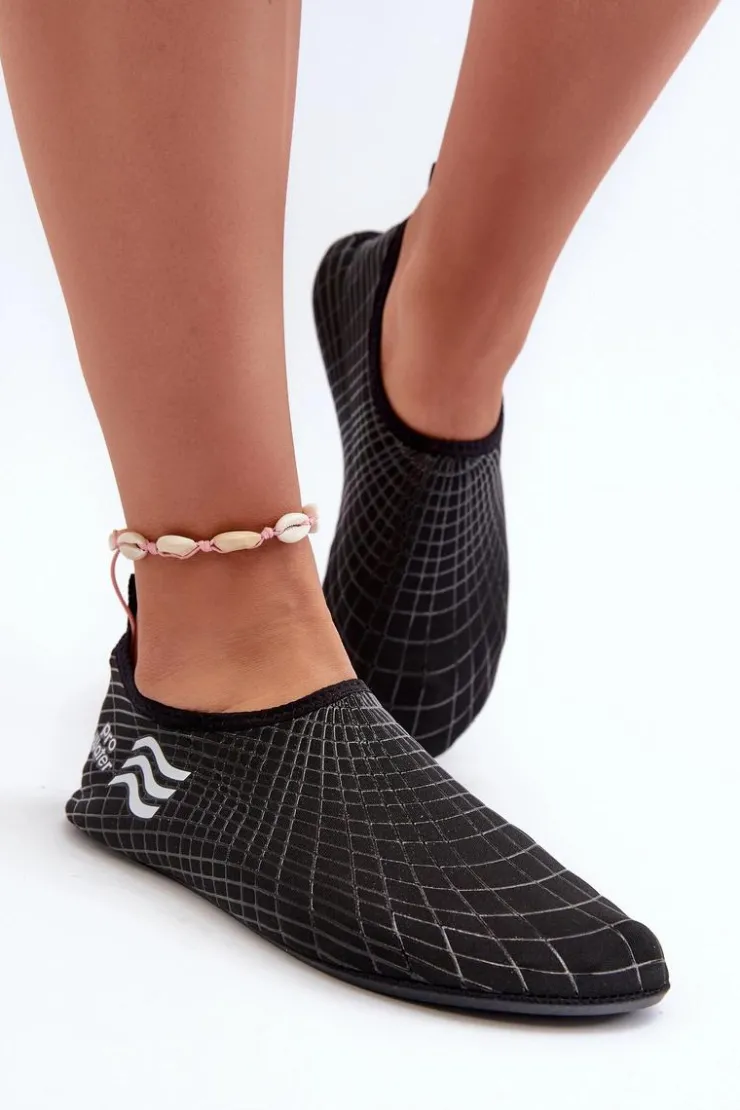 Damskie Boto Buty Do Wody Damskie PROWATER PRO-24-48-051L Czarne