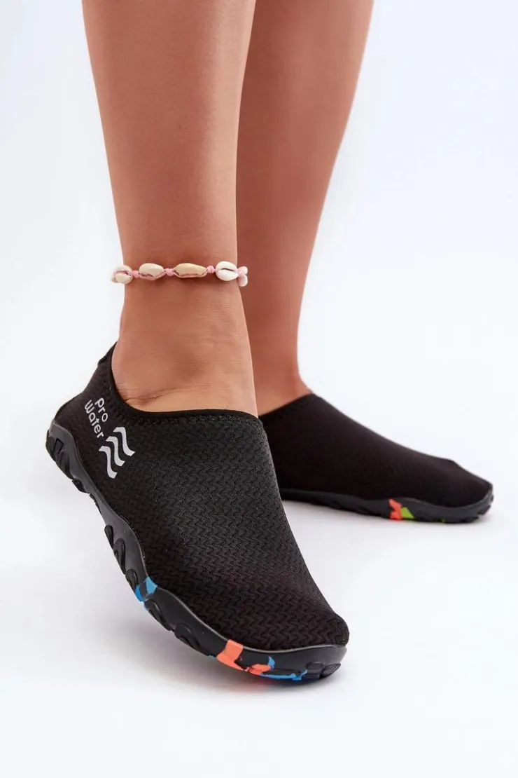Outlet Boto Buty Do Wody Damskie PROWATER PRO-24-48-061L Czarne