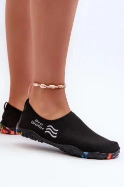 Outlet Boto Buty Do Wody Damskie PROWATER PRO-24-48-061L Czarne
