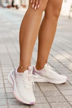 Big Star Shoes Buty Sportowe Big Star|Sneakersy Damskie*Buty Sportowe Damskie Big Star RR274A161 HI-POLY SYSTEM Białe Biały