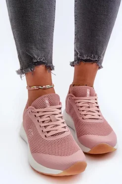 Discount 4F Buty Sportowe Damskie MM00FSPOF027 Różowe