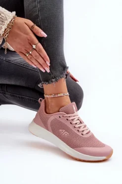 Discount 4F Buty Sportowe Damskie MM00FSPOF027 Różowe
