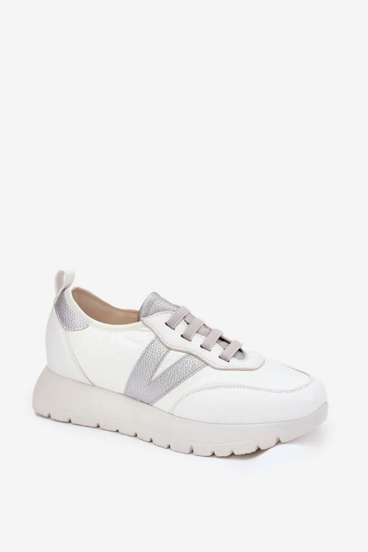 Damskie Buty damskie Vinceza Buty Sportowe Damskie Na Platformie Vinceza 58510 Białe