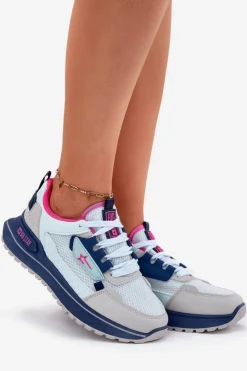 Damskie Big Star Shoes Buty Sportowe Damskie Na Platformie Big Star RR274A225 HI-POLY SYSTEM e