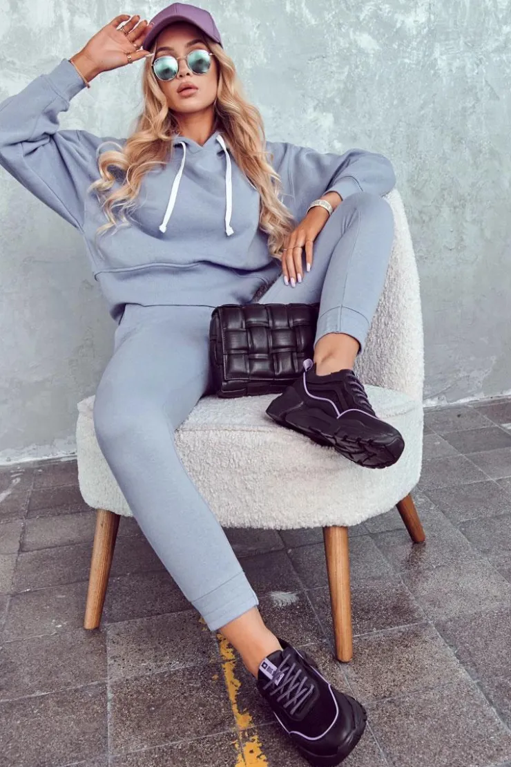 Outlet Big Star Shoes Buty Sportowe Memory Foam Big Star JJ274786 Czarne