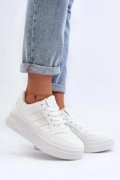 Evento Sneakersy Damskie*Buty Sportowe Sneakersy Damskie Białe Frutesa