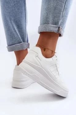 Evento Sneakersy Damskie*Buty Sportowe Sneakersy Damskie Białe Frutesa