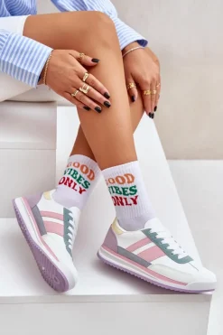 New Boto Buty Sportowe Sneakersy Damskie Multikolor Galabis