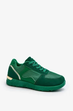 Damskie Boto Buty Sportowe Sneakersy Damskie Zielone Kleffaria