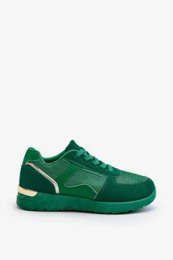 Damskie Boto Buty Sportowe Sneakersy Damskie Zielone Kleffaria