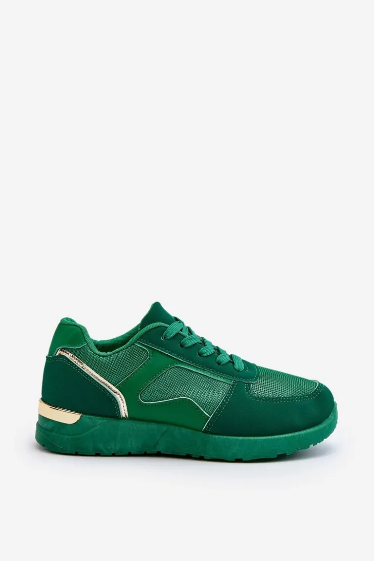 Damskie Boto Buty Sportowe Sneakersy Damskie Zielone Kleffaria