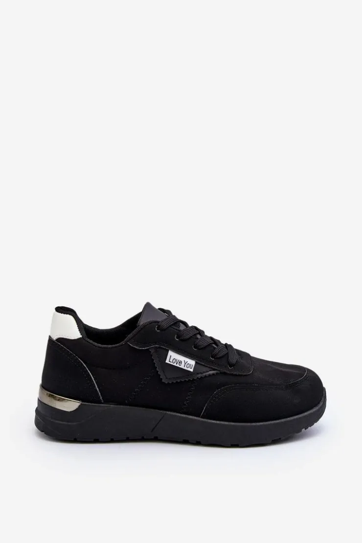 Boto Sneakersy Damskie*Buty Sportowe Sneakersy Damskie Czarne Vovella