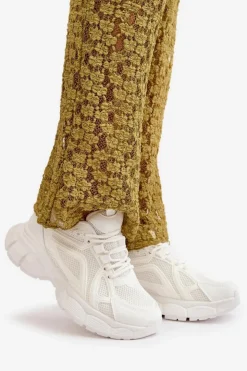 Damskie Boto Buty Sportowe Sneakersy Damskie Białe Timoci