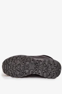 Lee Cooper Trekkingowe Damskie*Buty Trekkingowe Damskie Ocieplane LCJ-25-01-3710 Czarne