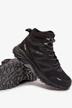Lee Cooper Trekkingowe Damskie*Buty Trekkingowe Damskie Ocieplane LCJ-25-01-3710 Czarne