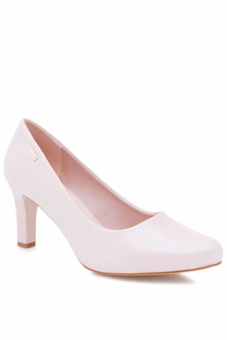 Discount Buty Sergio Leone Czółenka damskie Sergio Leone Różowe Perłowe Orsola