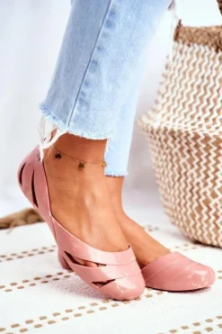 ZAXY Baleriny Klasyczne*Damskie Baleriny Pachnące Gumowe Nude Beż FF285054