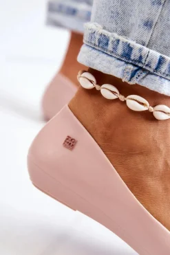 ZAXY Damskie Baleriny Pachnące Gumowe JJ285051 Nude