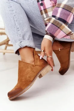 Damskie Boto Damskie Botki Z Wycięciami Camel Hillary