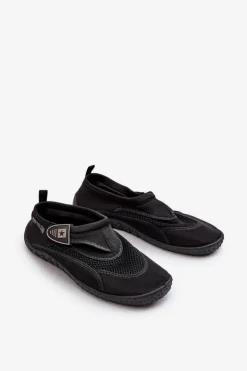 Discount Big Star Shoes Damskie Buty Do Wody Czarne Big Star NN274A805 Czarny