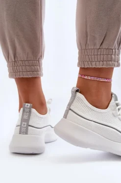 Online Big Star Shoes Damskie Buty Sportowe Big Star NN274662 Białe
