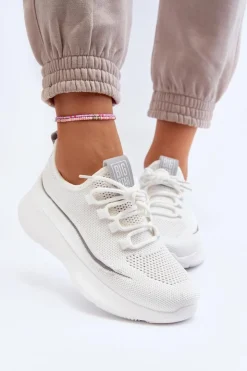 Online Big Star Shoes Damskie Buty Sportowe Big Star NN274662 Białe