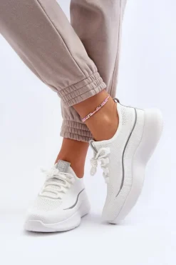 Online Big Star Shoes Damskie Buty Sportowe Big Star NN274662 Białe