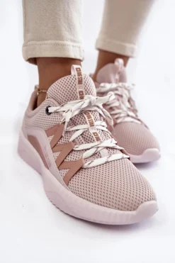 Discount Big Star Shoes Damskie Buty Sportowe Big Star KK274058 Różowe