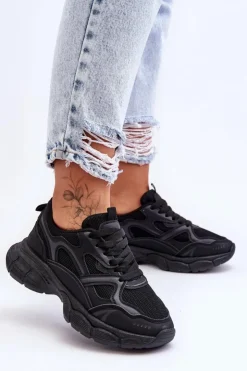 Damskie Boto Damskie Buty Sportowe Czarne Contiro