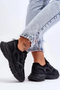 Damskie Boto Damskie Buty Sportowe Czarne Contiro