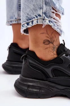 Damskie Boto Damskie Buty Sportowe Czarne Contiro