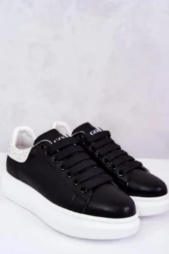 Damskie GOE Damskie Buty Sportowe JJ2N4052 Czarno-Białe