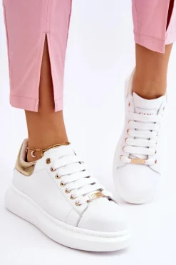 Damskie GOE Damskie Buty Sportowe LL2N4011 Biało-Złote