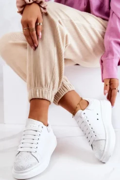 Sale GOE Damskie Buty Sportowe JJ2N4053 Białe