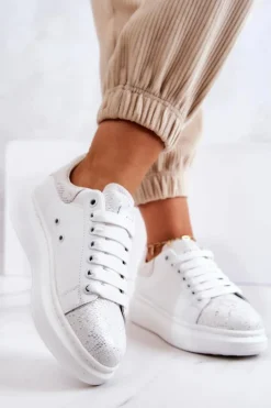 Sale GOE Damskie Buty Sportowe JJ2N4053 Białe