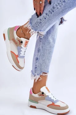 Clearance Big Star Shoes Damskie Buty Sportowe Sneakersy Big Star LL274437 Multikolor