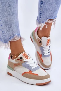Clearance Big Star Shoes Damskie Buty Sportowe Sneakersy Big Star LL274437 Multikolor