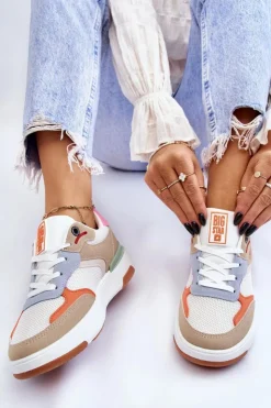 Clearance Big Star Shoes Damskie Buty Sportowe Sneakersy Big Star LL274437 Multikolor