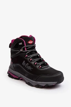 Discount Lee Cooper Damskie Buty Trekkingowe Trapery LCJ-23-01-2020L Czarne