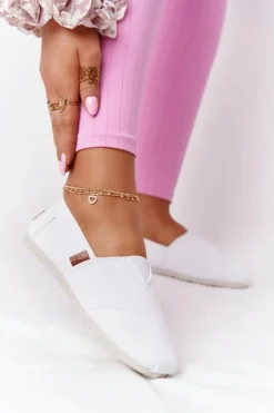 Discount Evento Damskie Espadryle Białe After Hours