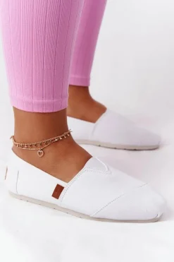 Discount Evento Damskie Espadryle Białe After Hours