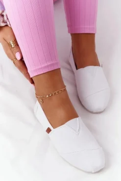 Discount Evento Damskie Espadryle Białe After Hours