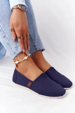 Evento Czarne Espadryle*Damskie Espadryle Granatowe After Hours