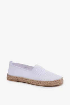 Damskie Buty damskie Vinceza Damskie Espadryle Z Plecionką Vinceza 13624 Białe